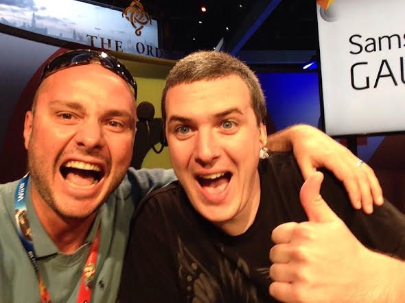 Felipe Rojo with Danny O'Dwyer